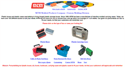Desktop Screenshot of mtmmolded.com